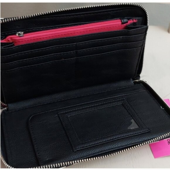 NWT Betsey Johnson SIGNATURE Z/A WRISTLET WALLET - Picture 4 of 5